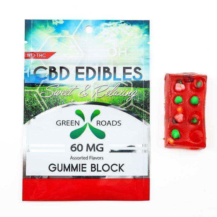 Green Roads Edible Gummy Blocks 60 mg