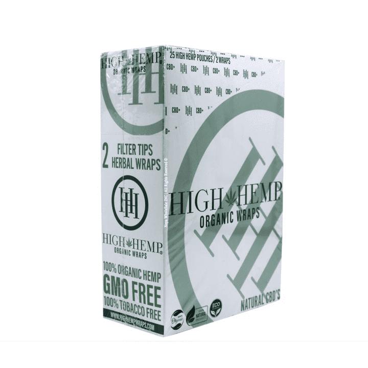 High Hemp Organic Wraps 25/box