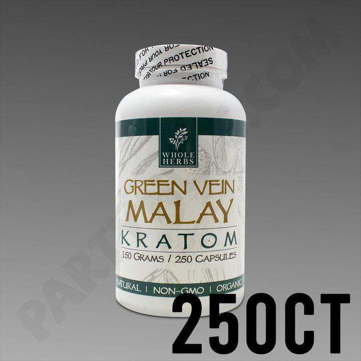 Whole Herbs Kratom 250 Capsules