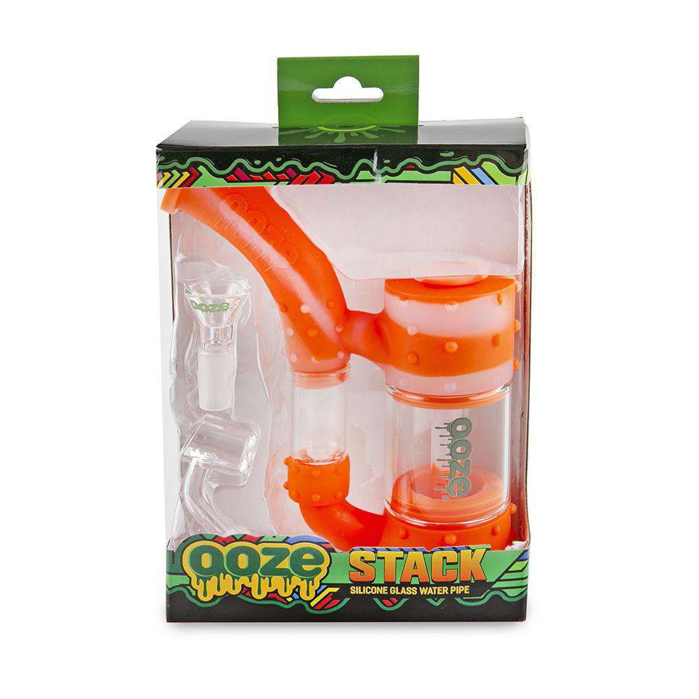 OOZE STACK PIPE SILICONE BUBBLER