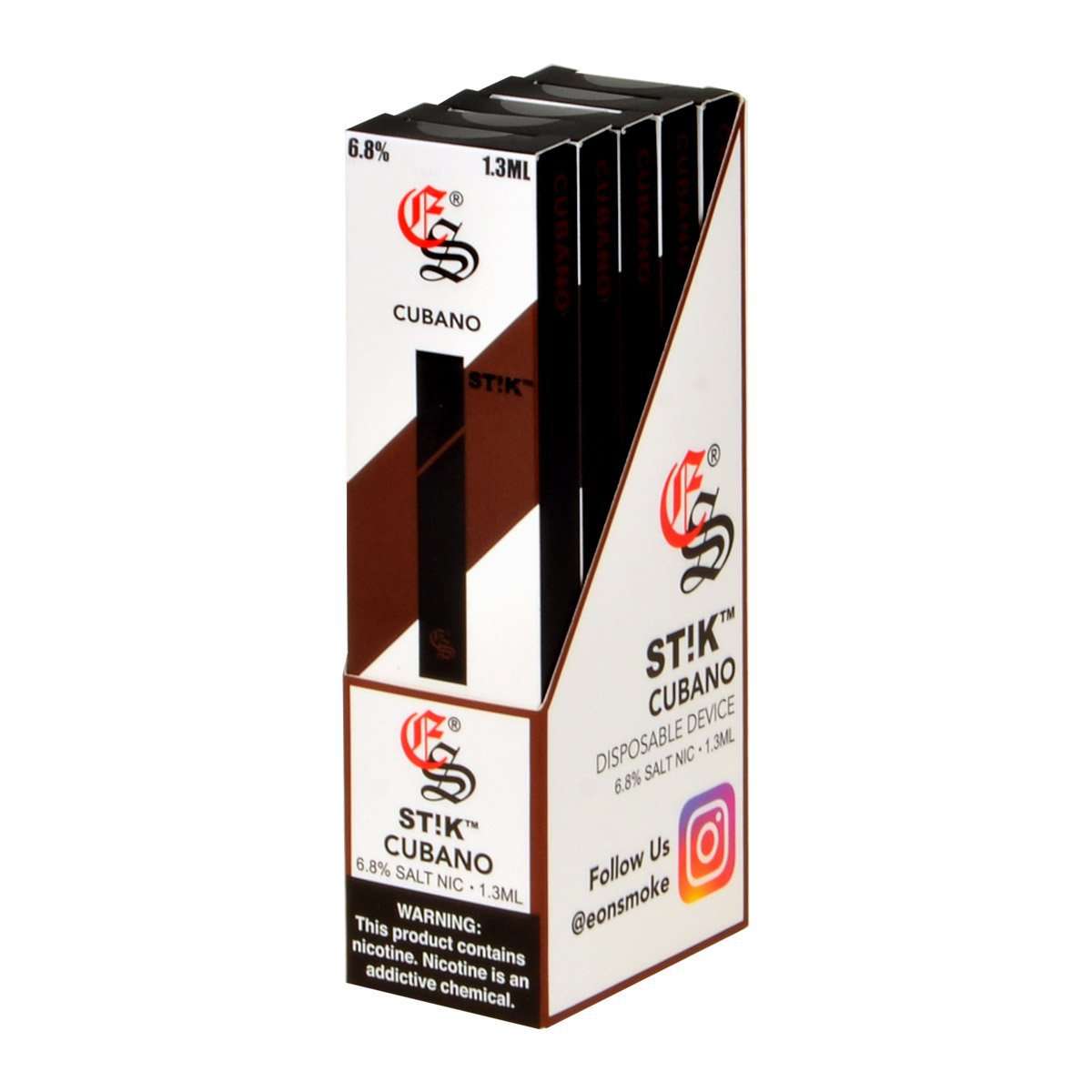 EonSmoke ST!CK DISPOSABLE VAPE 5CT EonSmoke ST!CK DISPOSABLE VAPE 5CT
