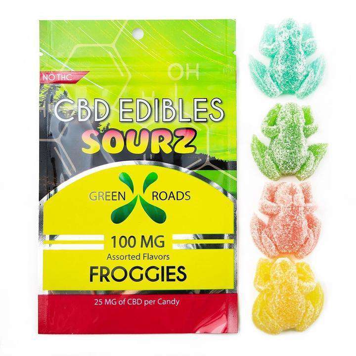Green Roads Edible Froggies Sourz 100 mg