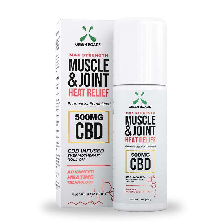 Green Roads Muscle & Joint Heat Relief Roll on