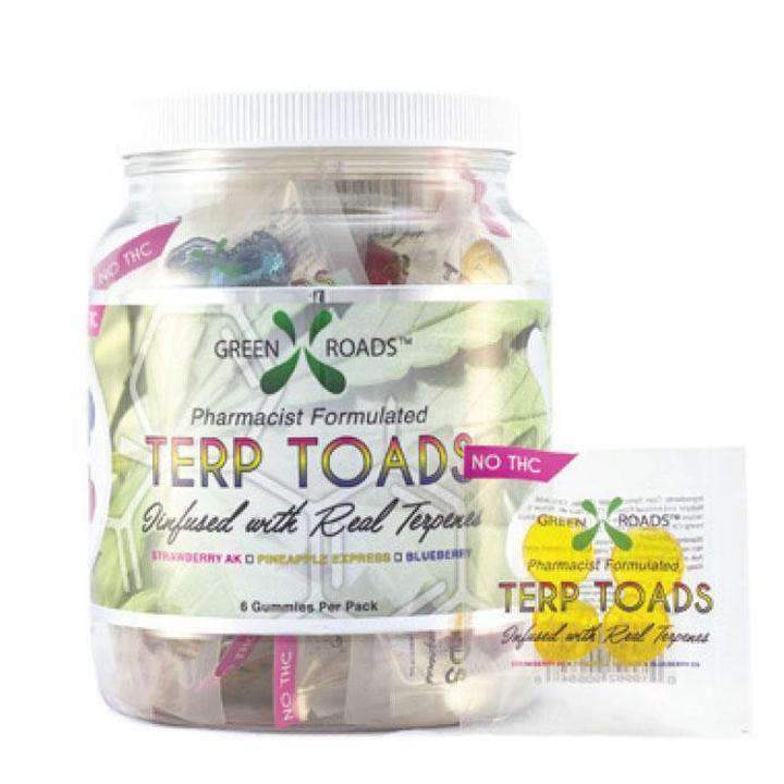Green Roads Terp Toad Container  30 bags per box