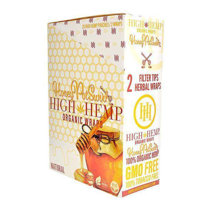 High Hemp Organic Wraps 25/box