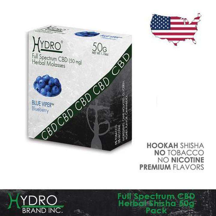 HYDRO CBD HERBAL SHISHA 50G 10/box