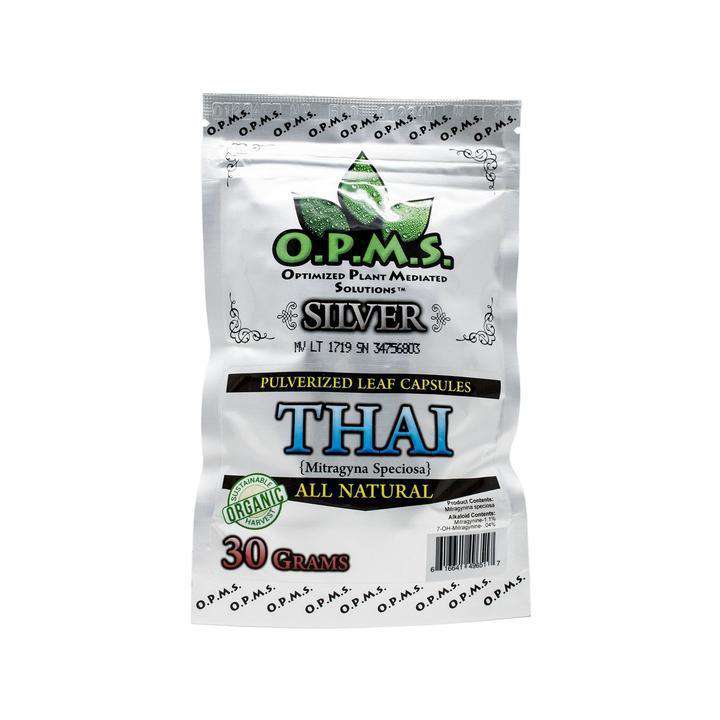 O.P.M.S Silver Thai Kratom Capsules