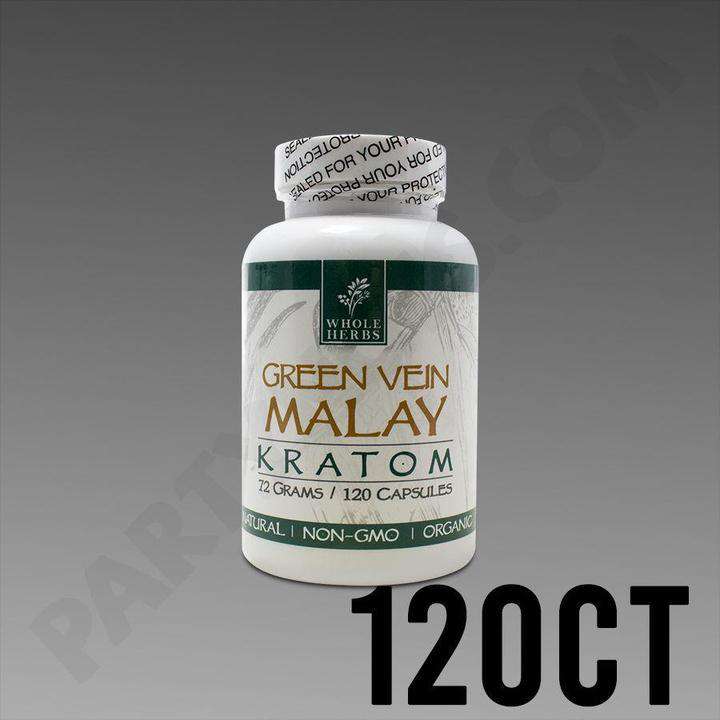 Whole Herbs Kratom 120 Capsules
