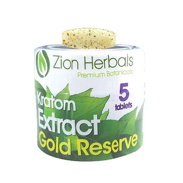 Zion Herbals 5 Tablets Gold Reserve Extract